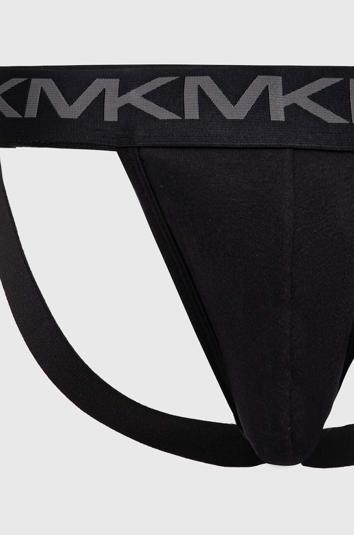 Εσώρουχο jockstrap Michael Kors 3-pack μαύρο 6BR1J10033