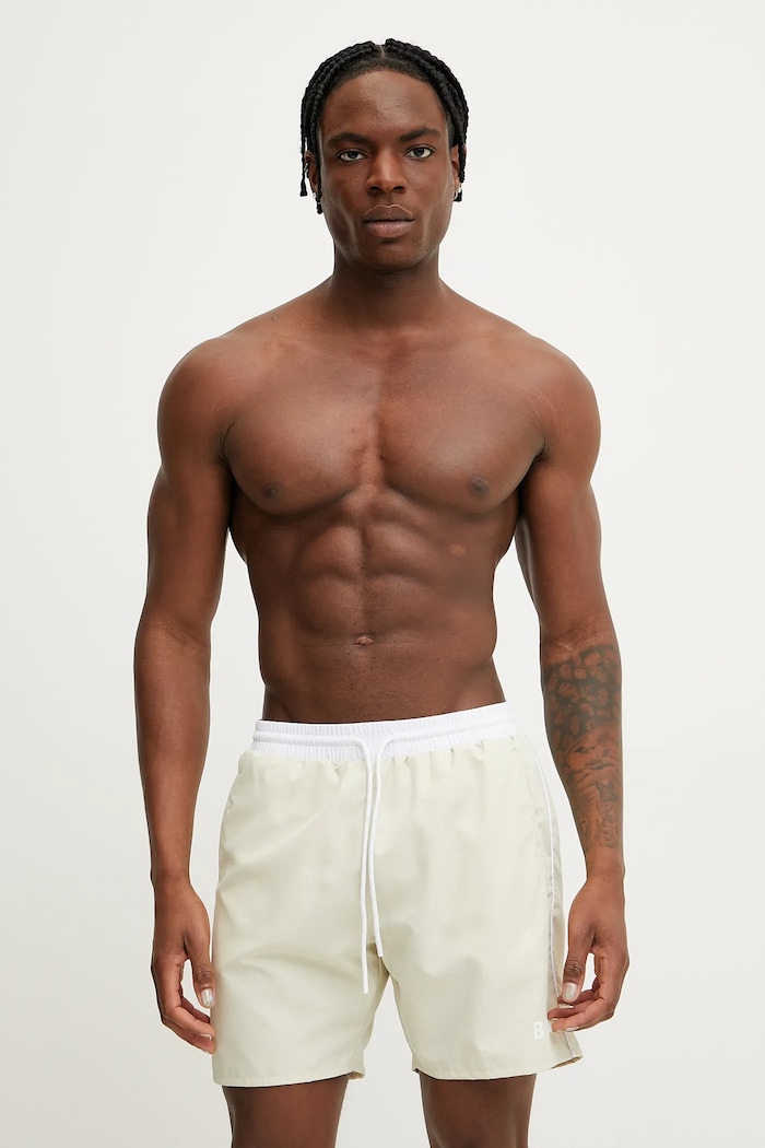 BOSS pantaloni scurți de baie bărbați Starfish 50514429 bej AA00