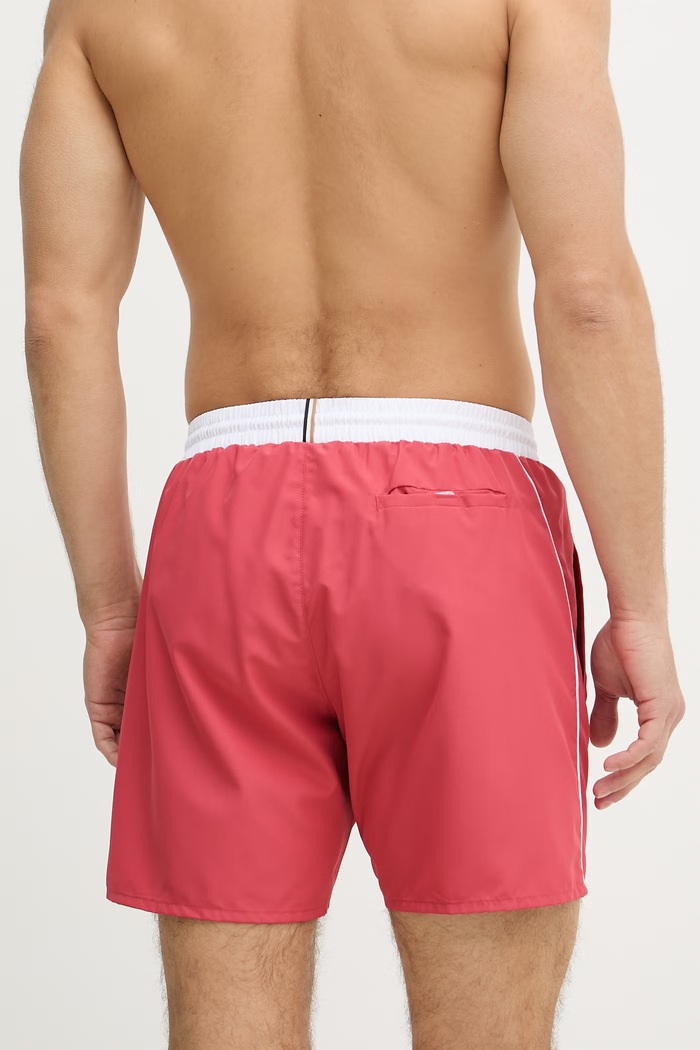Îmbrăcăminte BOSS pantaloni scurți de baie bărbați Starfish 50514429 rosu