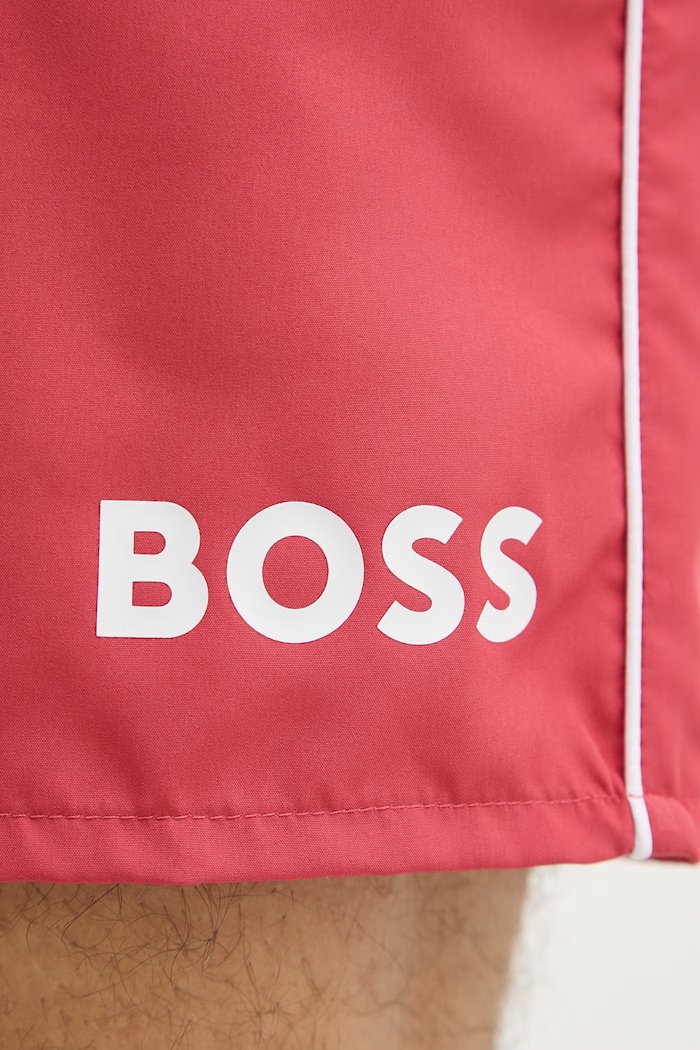 BOSS pantaloni scurți de baie bărbați Starfish rosu 50514429