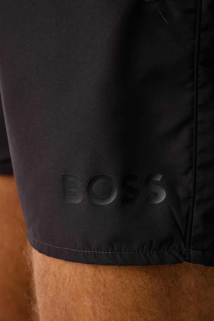 Plavecké šortky pánske Starfish BOSS 50514429 čierna
