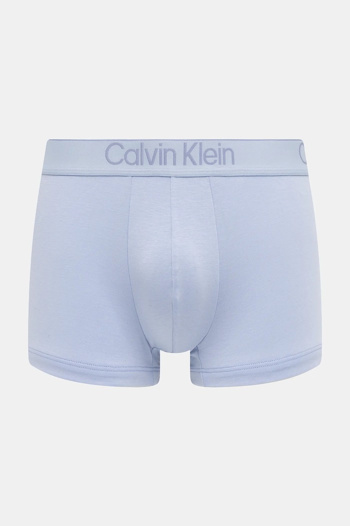 Calvin Klein Underwear oprijete moške boksarice paket 3 kosov 000NB3651A modra AA00