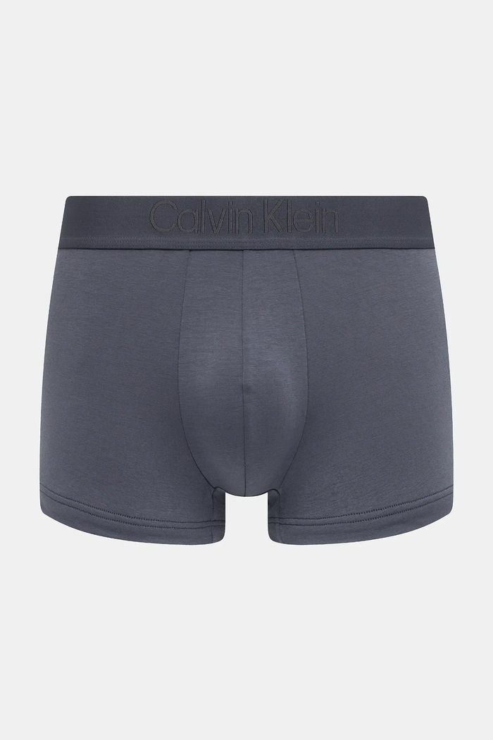Calvin Klein Underwear oprijete moške boksarice paket 3 kosov modra 000NB3651A