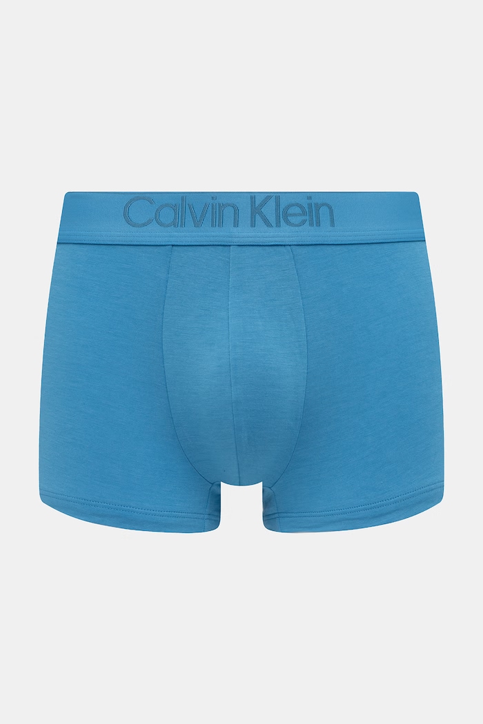 Îmbrăcăminte Calvin Klein Underwear boxeri mulați bărbați pachet de 3 000NB3651A albastru