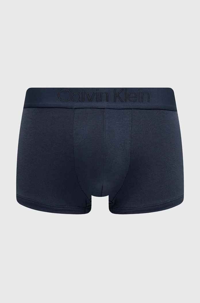 Calvin Klein Underwear priliehavé boxerky pánske 3-pak tmavomodrá 000NB3651A