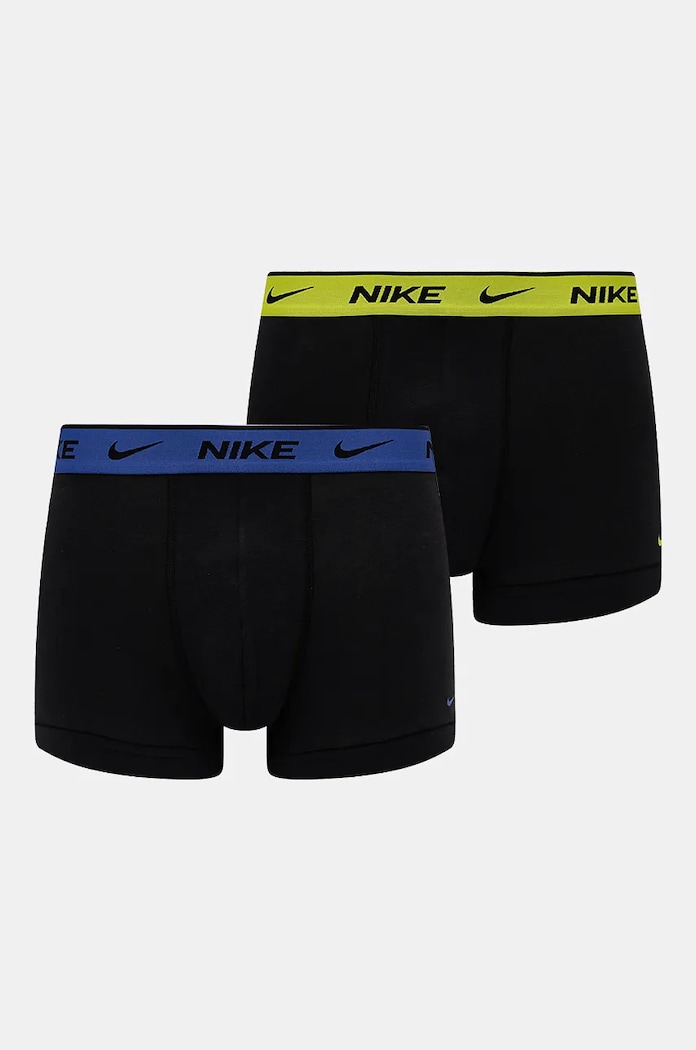 Bokserice Nike 2-pack pamuk crna 0000KE1085