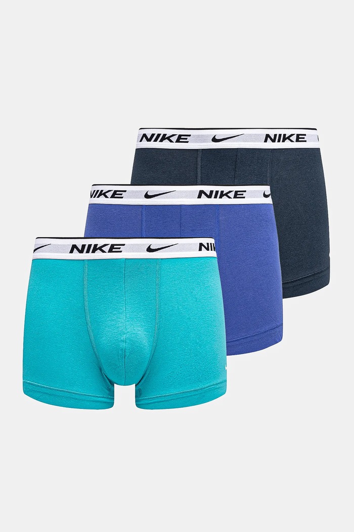Bokserice Nike 3-pack pletivo plava 0000KE1008.