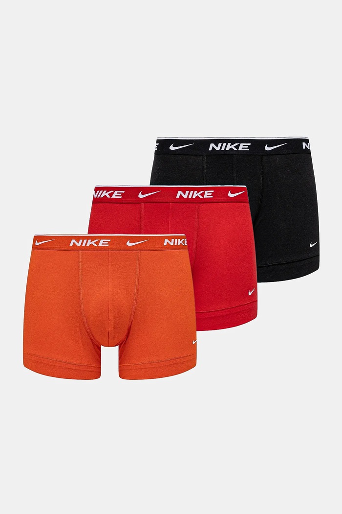 Bokserice Nike 3-pack pletivo crvena 0000KE1008.
