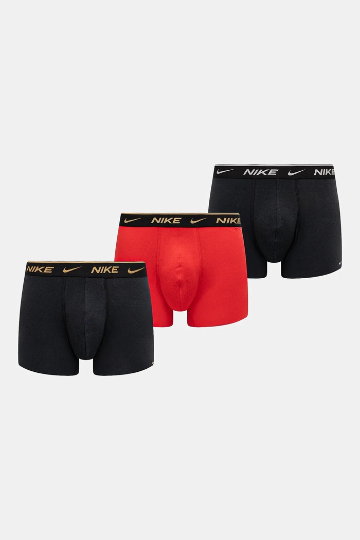 Bokserice Nike 3-pack pletivo crna 0000KE1008.