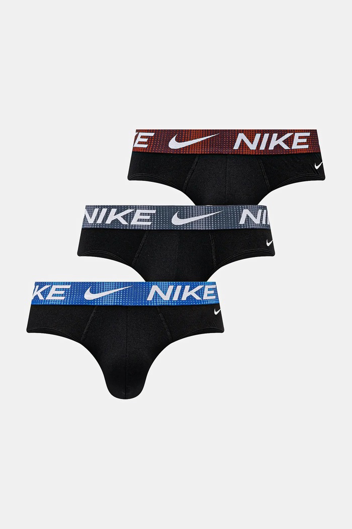 Nike Slip pentru bărbați pachet de 3 negru 0000KE1155