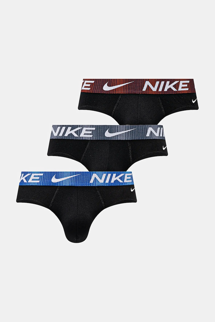 Nike Slip pentru bărbați pachet de 3 negru 0000KE1155