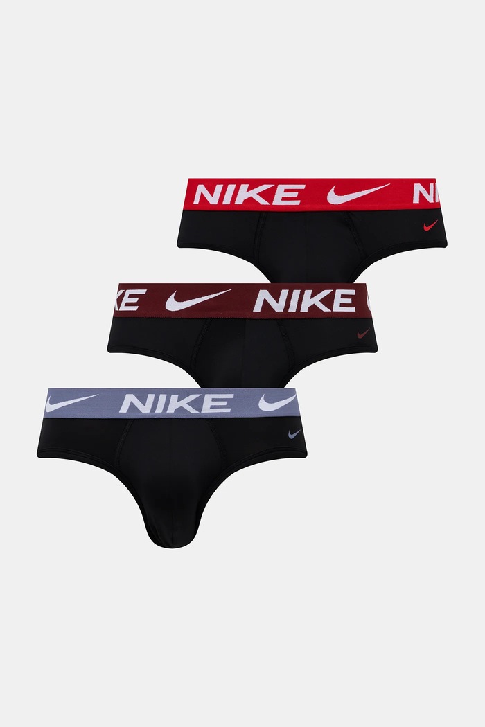 Nike Slip pentru bărbați pachet de 3 negru 0000KE1155
