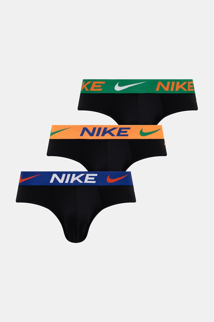 Nike σλιπ Ανδρικά 3-pack μαύρο 0000KE1155