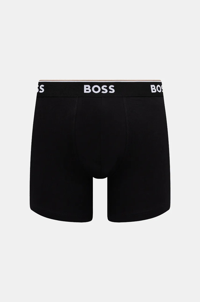 Боксери BOSS 3-pack BoxerBr 3P Power 50475282 чорний AA00