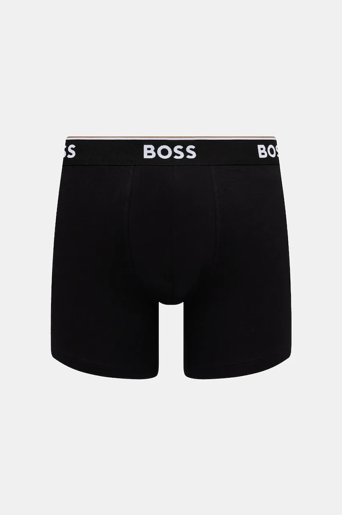 Боксери BOSS 3-pack BoxerBr 3P Power 50475282 чорний AA00