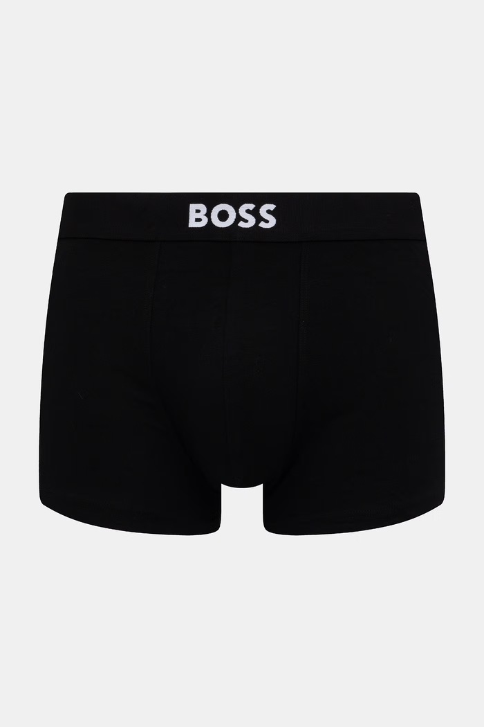 BOSS боксеры для мужчин из хлопка с эластаном Trunk 3P BOSS ONE 3 шт. 50544263 бирюзовый AA00