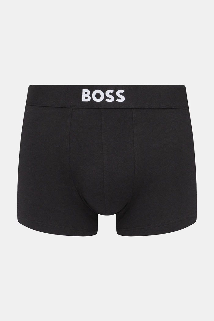 BOSS boksarice moške iz bombaža z elastanom Trunk 3P BOSS ONE paket 3 kosov 50544263