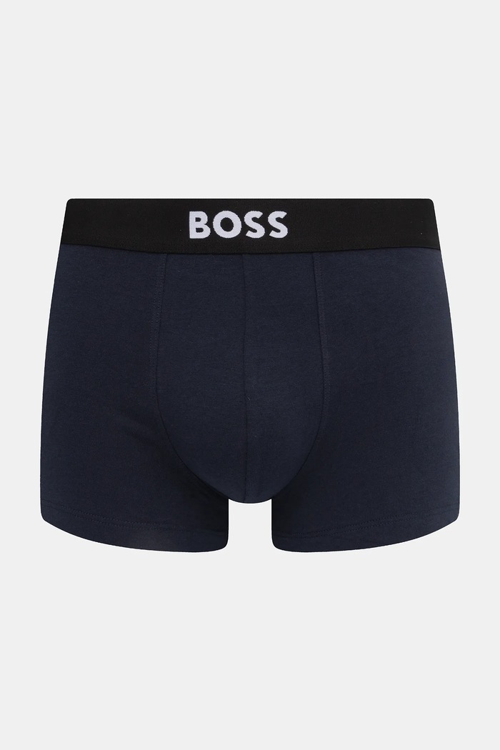 BOSS boksarice moške bombažne z elastanom Trunk 3P BOSS ONE paket 3 kosov 50544263