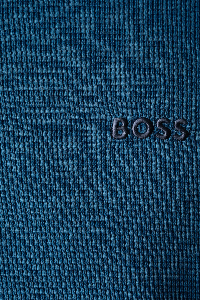 T-shirt lounge męski Waffle T-Shirt BOSS fioletowy 50535891