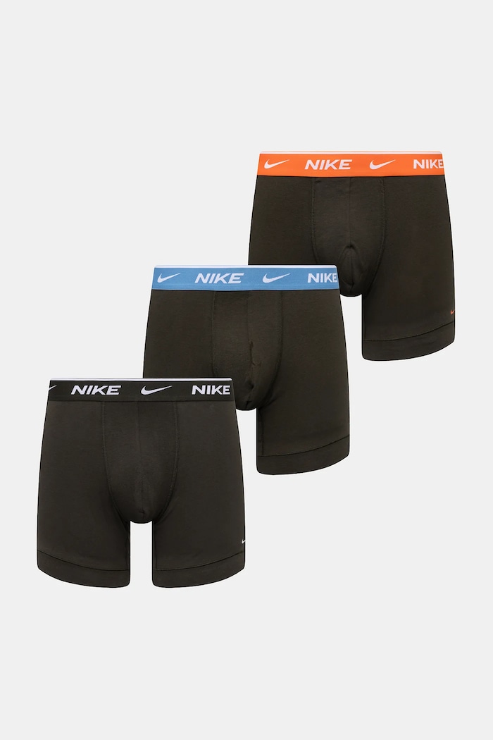 Boxerky Nike 3-pak bavlna čierna 0000KE1007.