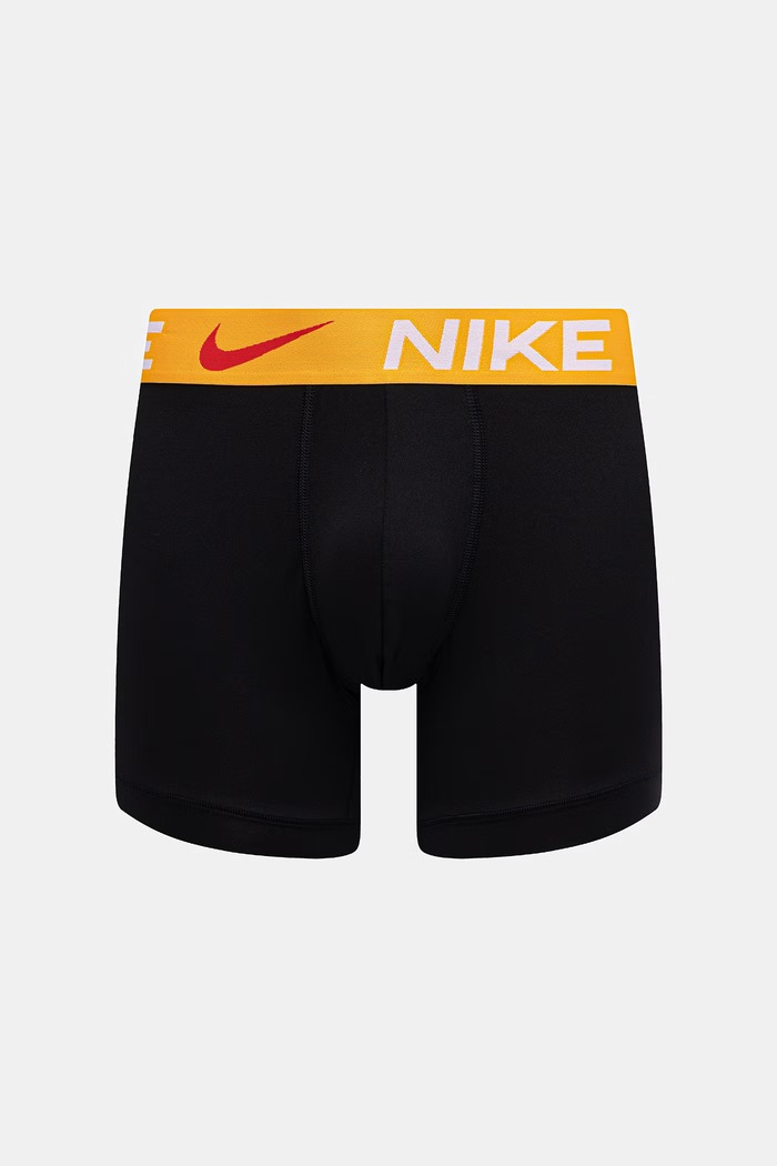 Nike εφαρμοστά μποξεράκια ανδρικά 3-pack γκρί 0000KE1157.