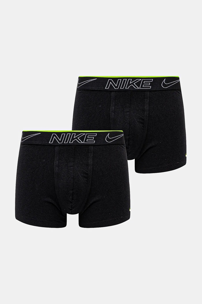 Boxerky Nike 2-pak bavlna čierna 0000KE1268