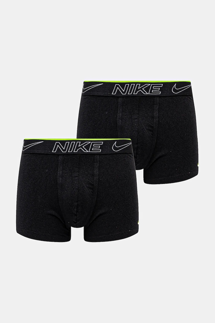 Boxerky Nike 2-pak bavlna čierna 0000KE1268