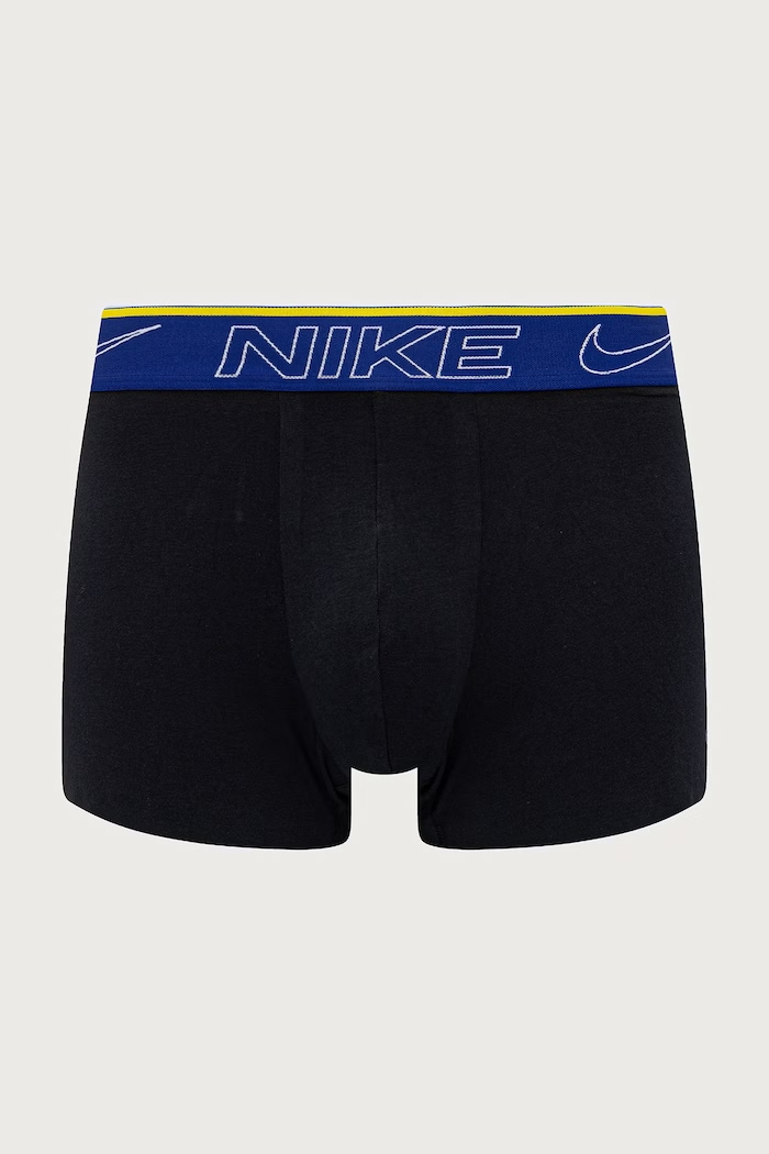 Oblečení Nike přiléhavé boxerky pánské s bavlnou 2-pack 0000KE1268 černá