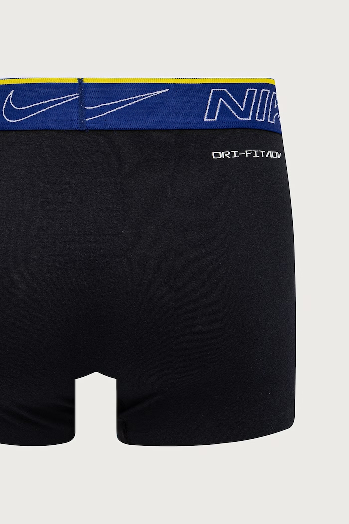 Nike přiléhavé boxerky pánské s bavlnou 2-pack 0000KE1268 černá