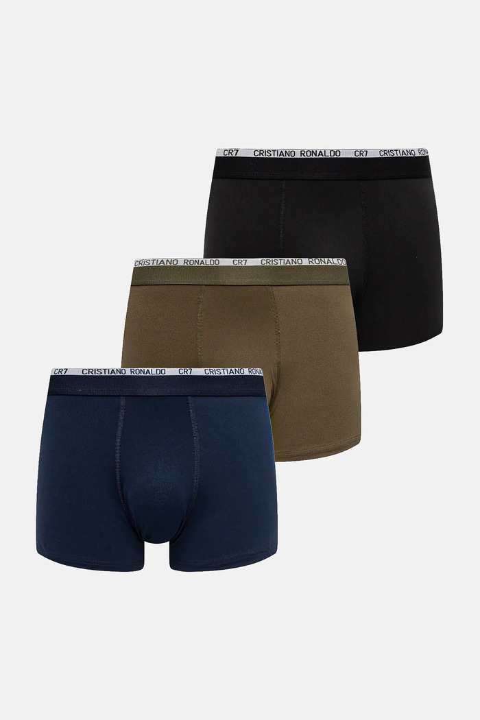 CR7 Cristiano Ronaldo boxeralsó 3 db sima fekete 8199.49.2113