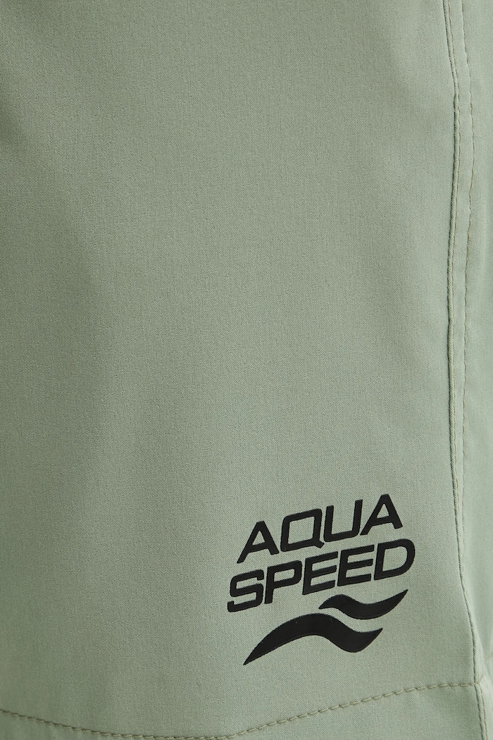 Aqua Speed pantaloni scurți de baie bărbați verde DYLAN