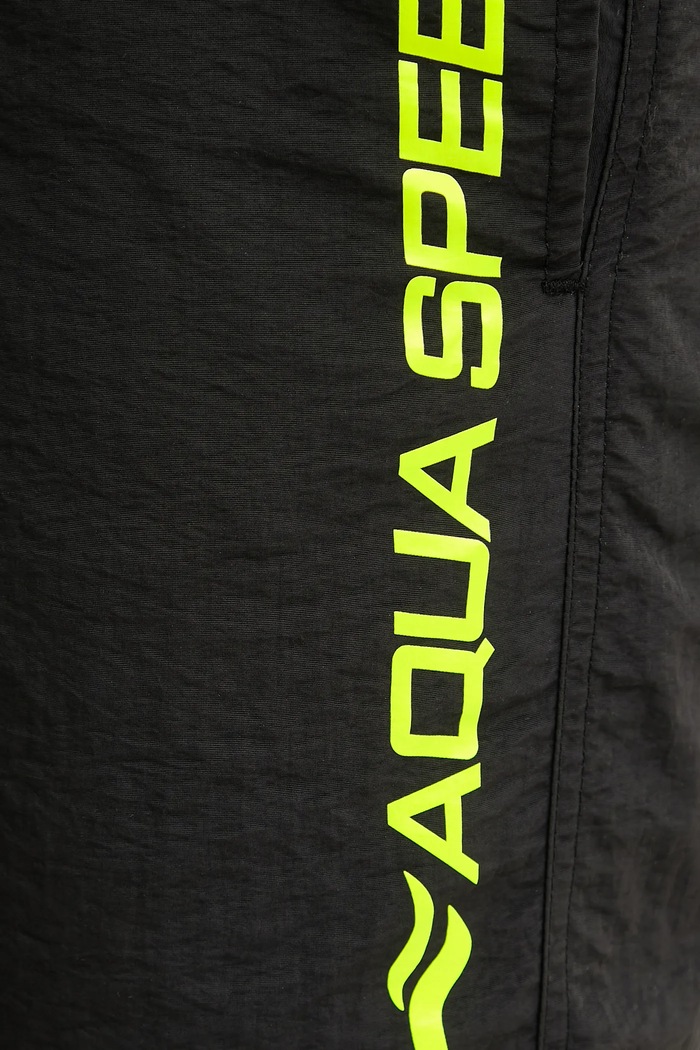 Aqua Speed pantaloni scurți de baie bărbați negru OWEN.