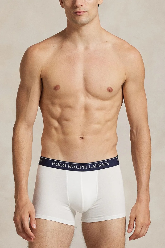Boxerky Polo Ralph Lauren 3-pak 714830299. červená AA00