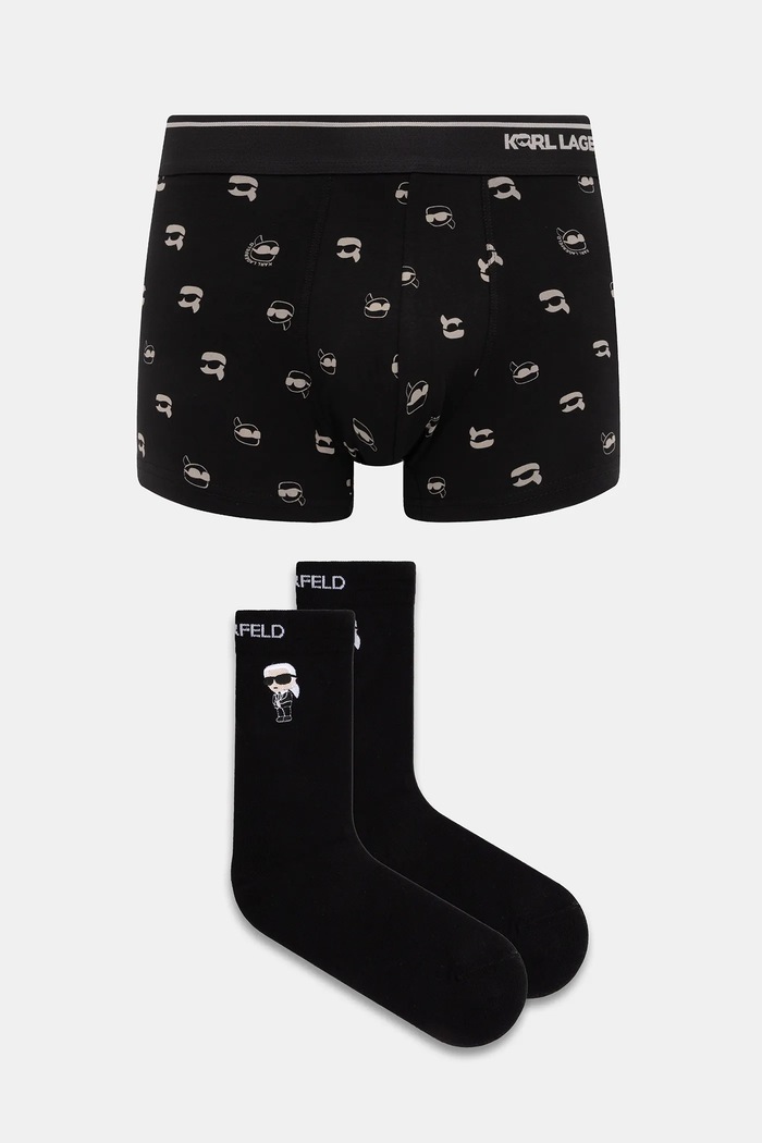 Karl Lagerfeld komplett mintás fekete A4M47023