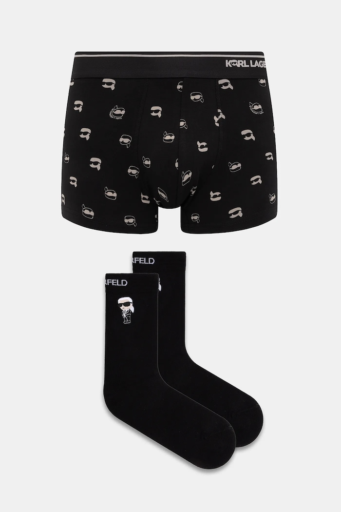 Karl Lagerfeld komplett mintás fekete A4M47023