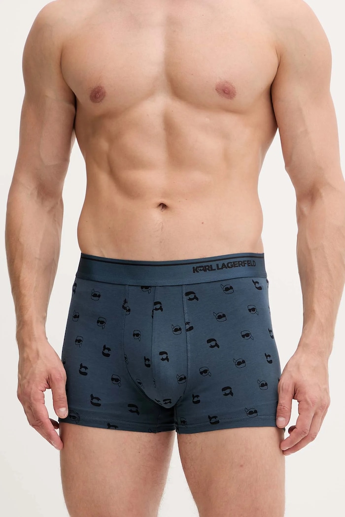 Îmbrăcăminte Karl Lagerfeld pijama A4M45008 bleumarin