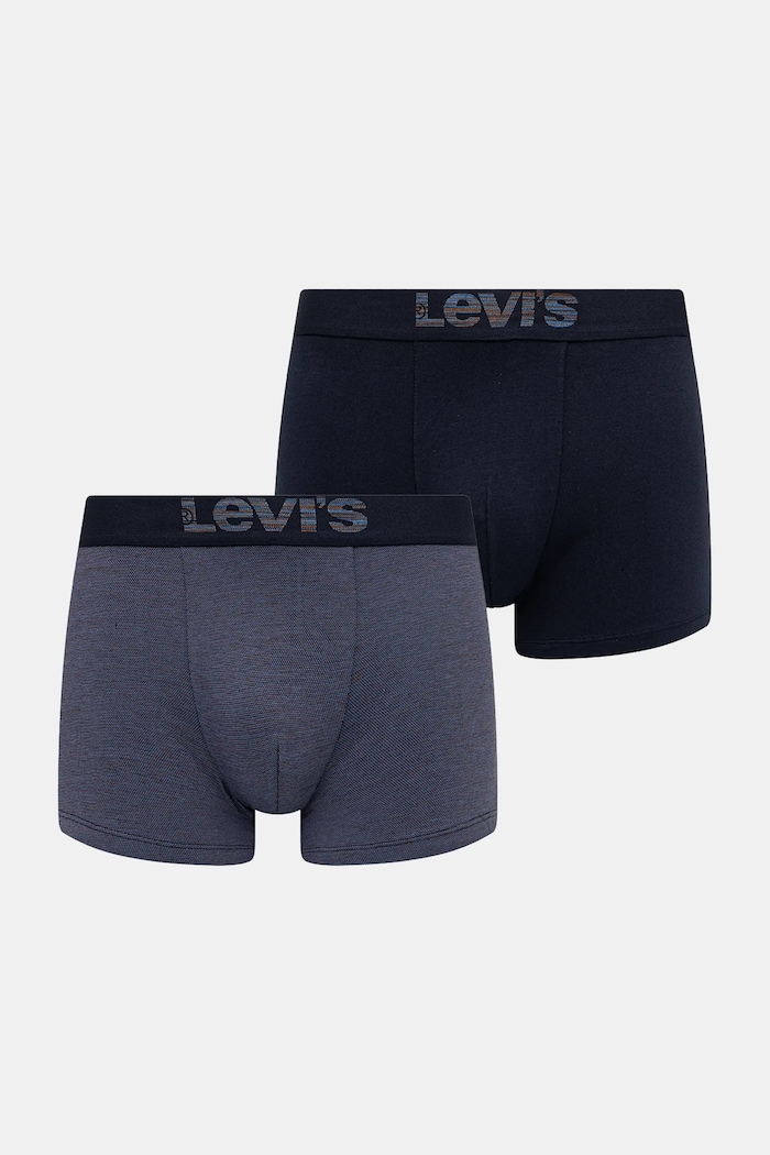 Boxerky Levi's 2-pak pletenina tmavomodrá 37157.1307