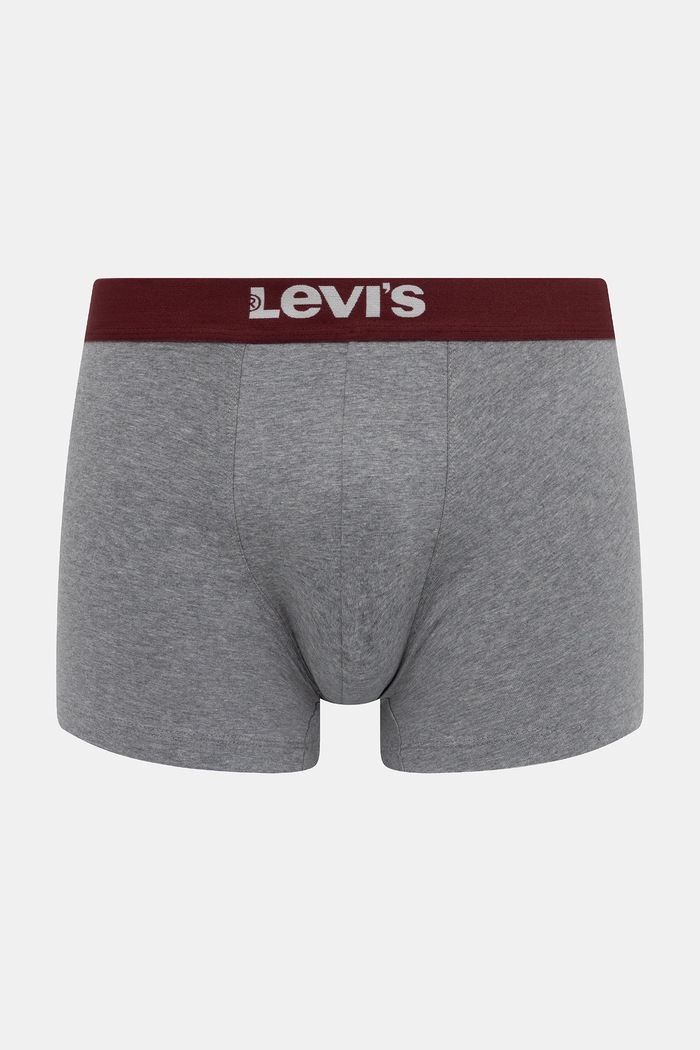 Levi's Boxeri bărbați din bumbac cu elastan pachet de 6 37149.1221 gri AA00