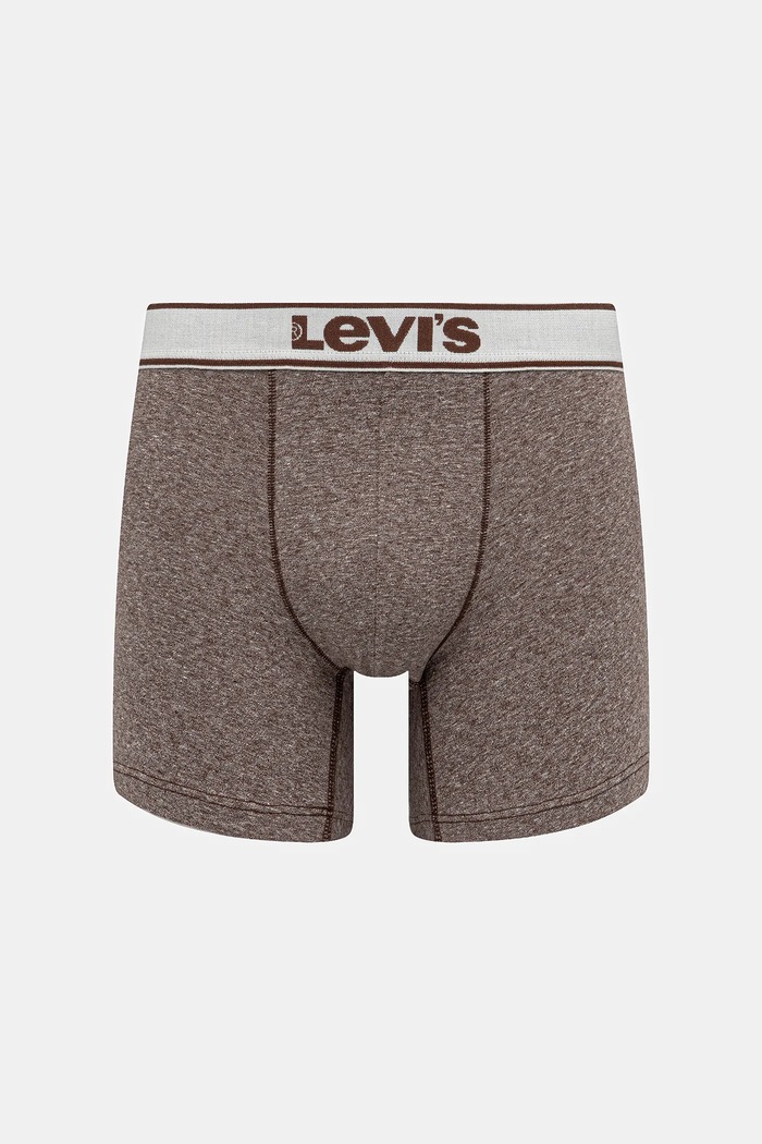 Bavlněné boxerky Levi's 2-pack 37149.1225 béžová AA00