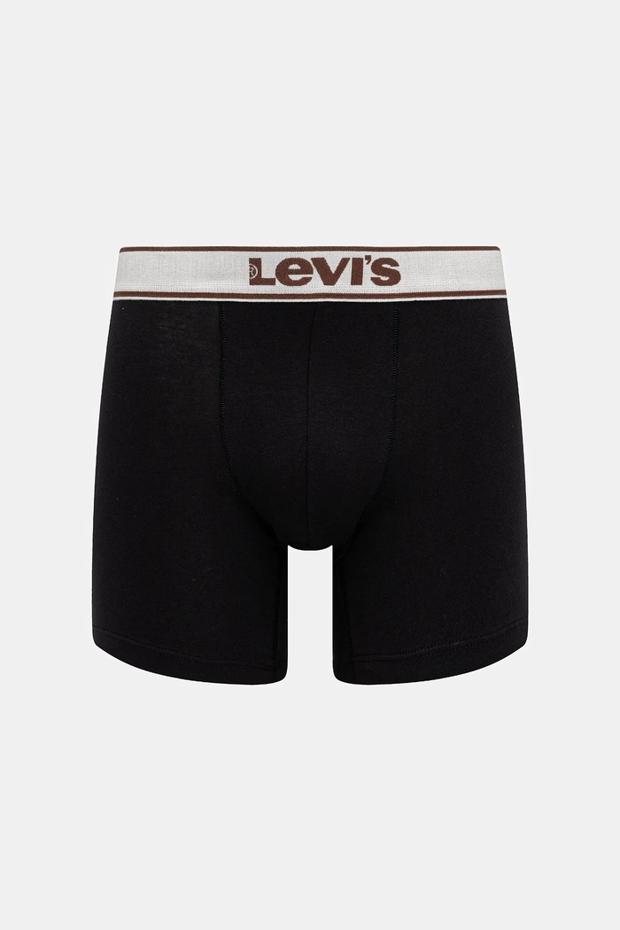 Oblečení Bavlněné boxerky Levi's 2-pack 37149.1225 béžová