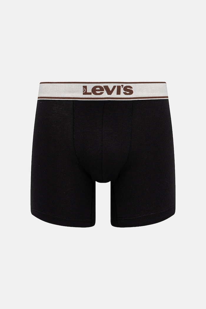 Oblečení Bavlněné boxerky Levi's 2-pack 37149.1225 béžová