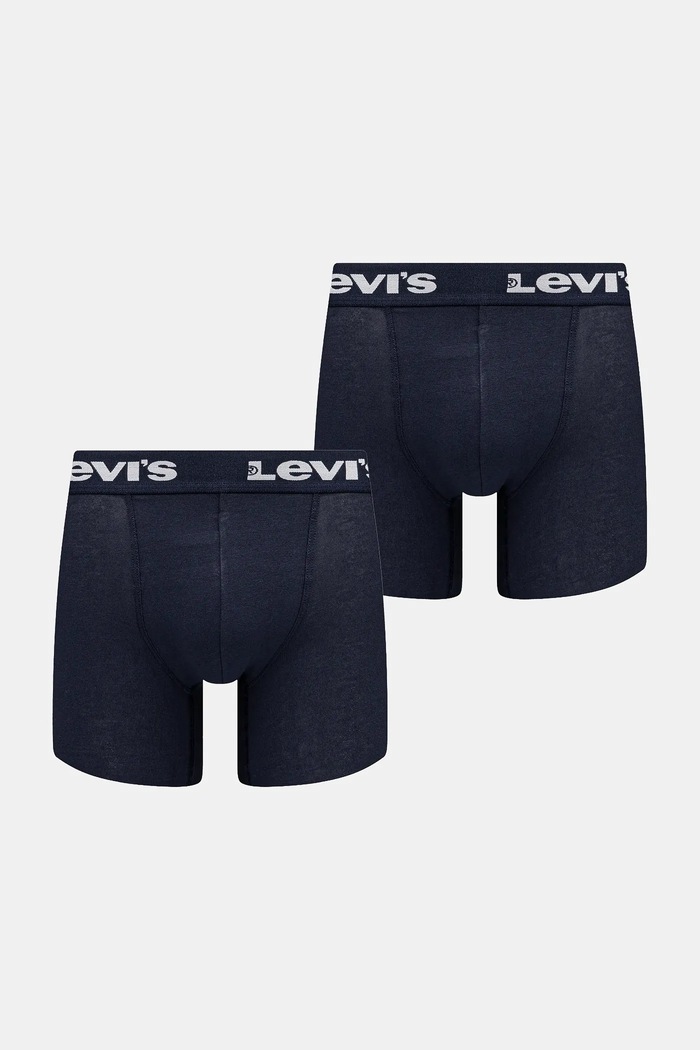 Levi's boxeri 2-pack boxeri bleumarin 37149.1192