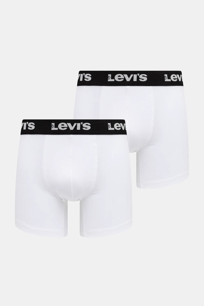 Boxerky Levi's 2-pak potlač biela 37149.1194