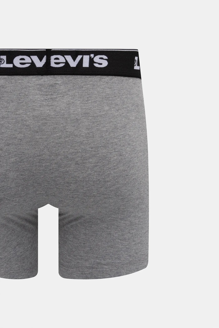 Oblečenie Boxerky Levi's 3-pak 37149.1201 sivá