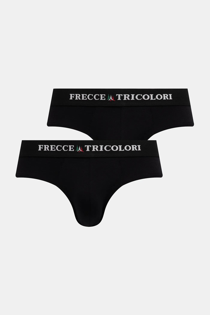 Aeronautica Militare slipy 2-pack dzianina czarny AM1USL003