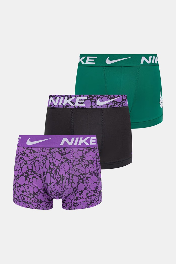 Nike boxerky pánske 3-pak fialová 0000KE1278