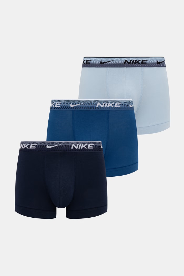 Nike boxerky pánske 3-pak modrá NQ00KE1284