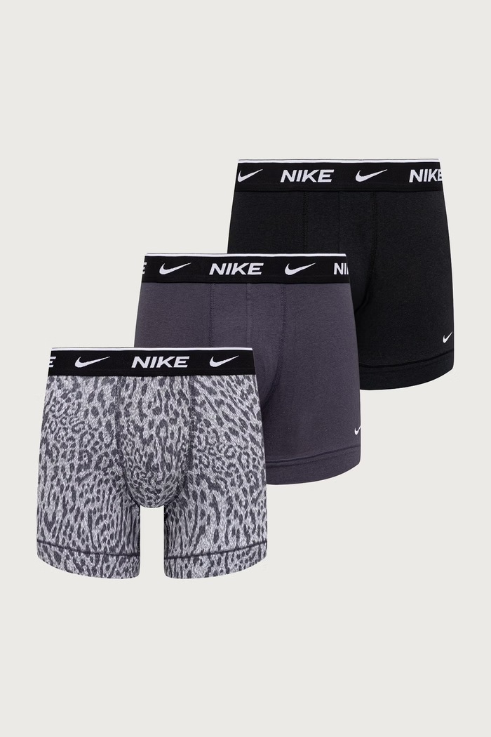 Nike Bokserki męskie 3-pack szary NQ00KE1284