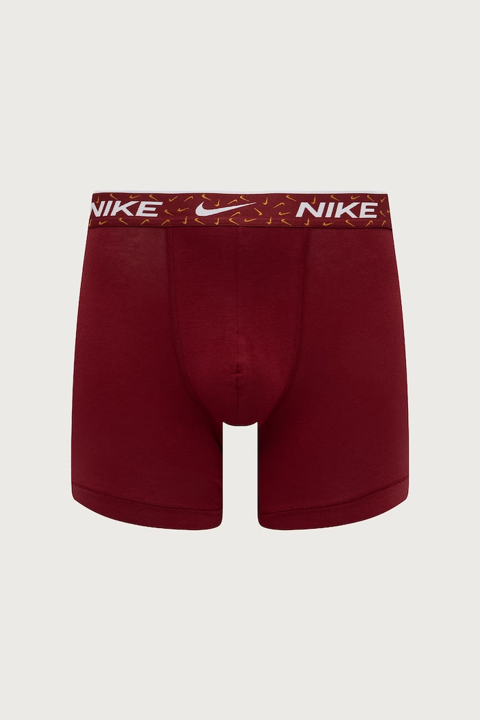 Odzież Nike Bokserki męskie z bawełną 3-pack NQ00KE1285 bordowy