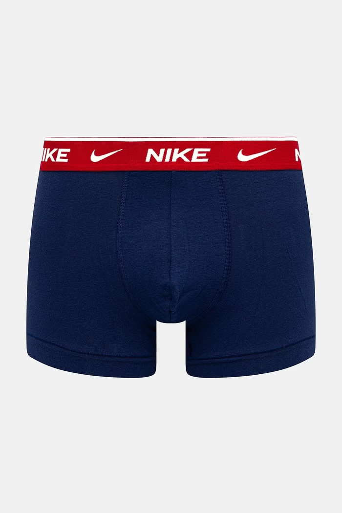 Ρούχα Nike ανδρικό μποξεράκι από βαμβάκι με ελαστάν 2-pack NQ00KE1288 σκούρο μπλε